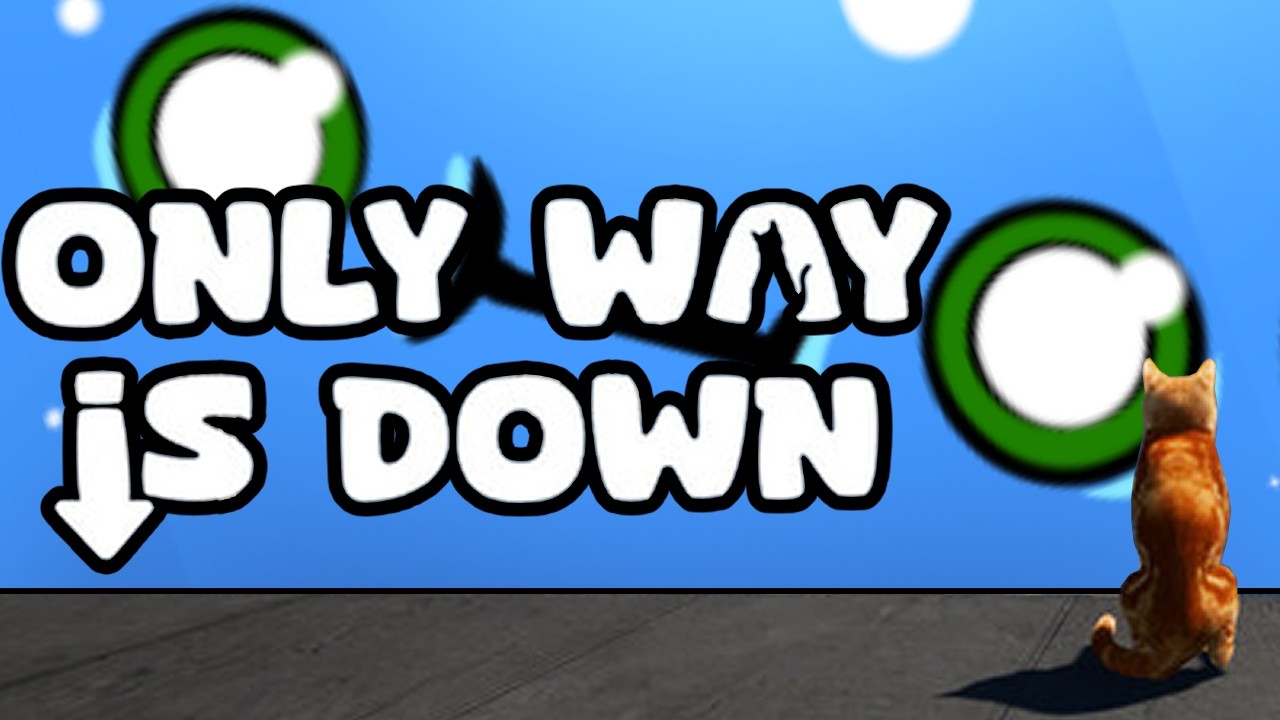 HOW DO I GET DOWN FROM HERE!?