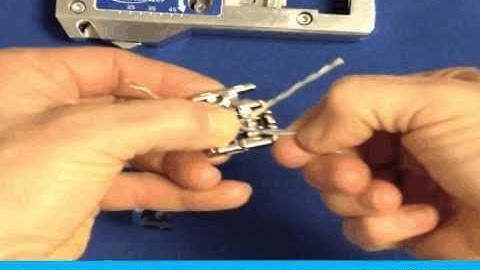 How to Terminate SL Series Jacks using the SL Tool