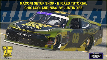 iRacing Maconi B-Fixed Chicagoland Guide to Qualifying and Race 25S4