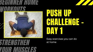 PUSH UP CHALLENGE - DAY 1 | Dhinesh Police Fitness