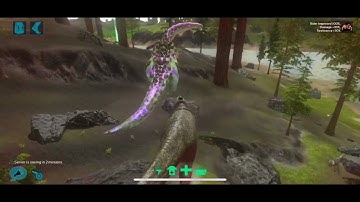 Ark Mobile Killing Titanosaur!