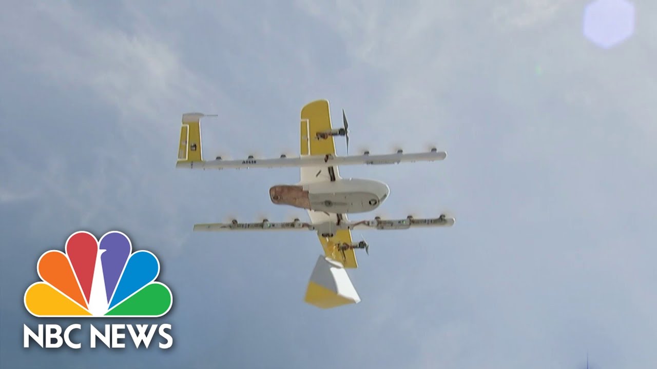 Breakfast Dropped Off By Drone? The Impact Of Expanding Delivery Services | NBC Nightly News