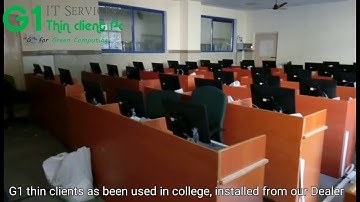 Thin clients in college