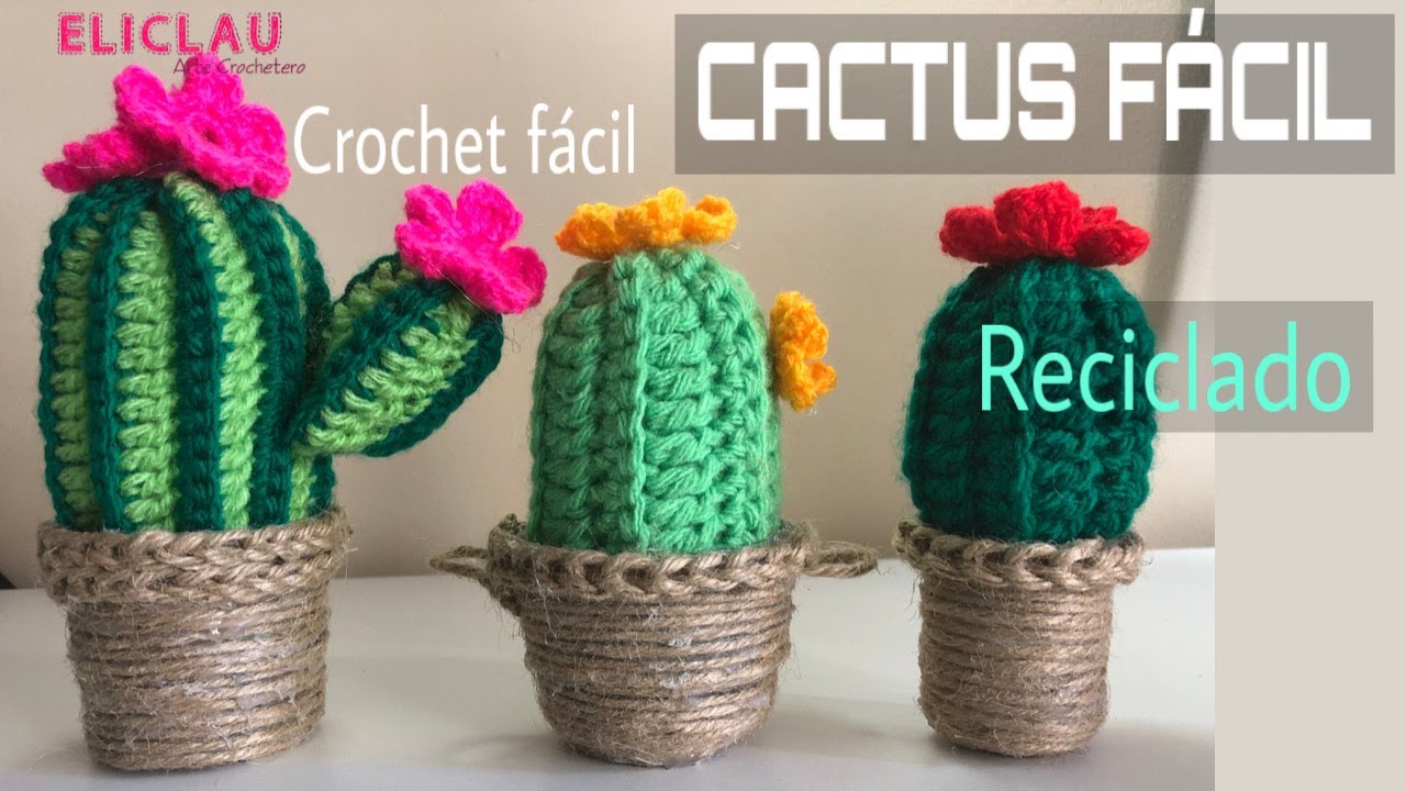 Compre Kit De Ganchillo Para Principiantes-kit De Inicio De Ganchillo Con  Tutoriales En Video Paso A Paso-cactus y Kit Crochet Cactus de China por  6.18 USD