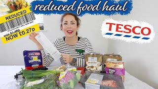 Tesco REDUCED FOOD HAUL | Yellow Sticker Grocery Haul 2021
