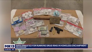 Man arrested for running drug ring in homeless encampment | FOX 13 Seattle