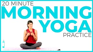 20 minute MINDFUL Morning Yoga Practice screenshot 4