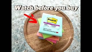 Post-it Super Sticky Notes Review!