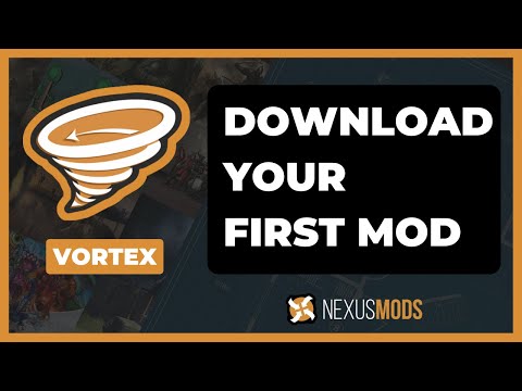 Downloading a Mod with our mod manager Vortex 1.6