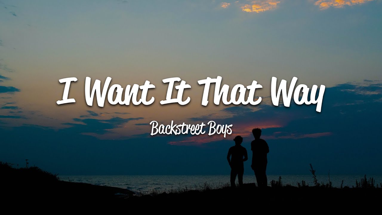 I WANT IT THAT WAY (TRADUÇÃO) - Backstreet Boys 