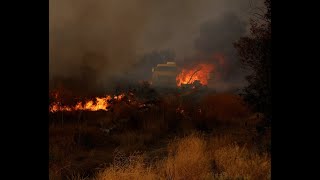 Rabbit Fire Continues to Grow in Riverside County