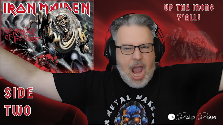 IRON MAIDEN: THE NUMBER OF THE BEAST (Side 2) | Reaction & Analysis | The Daily Doug