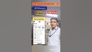 RPF Constable mini mock test || 28 February #shortsfeed #rpfconstable #rpf #rpfsi #rwa #shortvideo