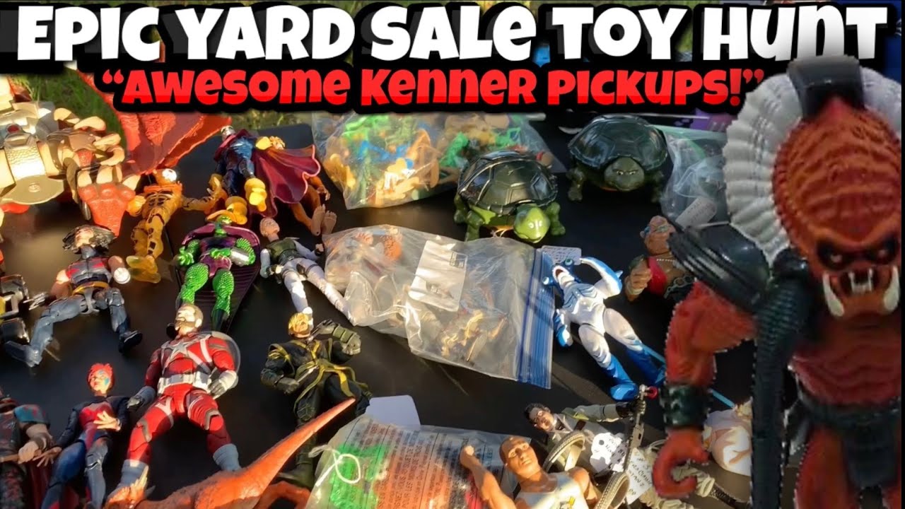 Epic Yard Sale Toy and Collectibles Hunt
