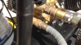 Comet pump leaking