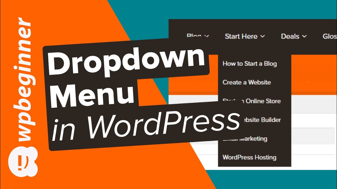 How to Create a Dropdown Menu in WordPress Beginners Guide