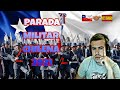 EX-MILITAR ESPAÑOL REACCIONA A LA PARADA MILITAR CHILENA 2021!! GLORIAS DEL EJÉRCITO