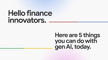 How financial services industry companies can grow using generative AI
