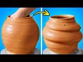Handmade Ceramic And Clay Crafts And Awesome Clay Pottery Making
