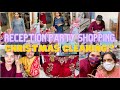 Reception Party Ethnic Wear Shopping with Family Vlog!?|Christmas and New Year Cleaning,Organising||