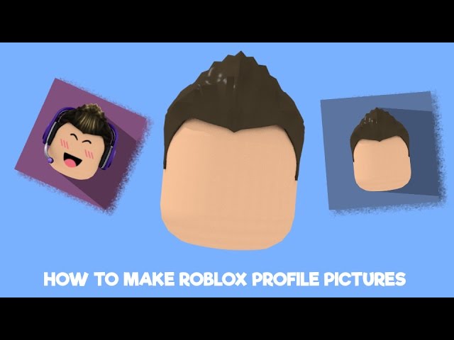 How To Make Shadow Heads Roblox Profile Picture Youtube - roblox cartoon profile picture maker