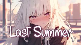 nightcore Last Summer  Tokyo Machine Weird Genius Ft Lights  s
