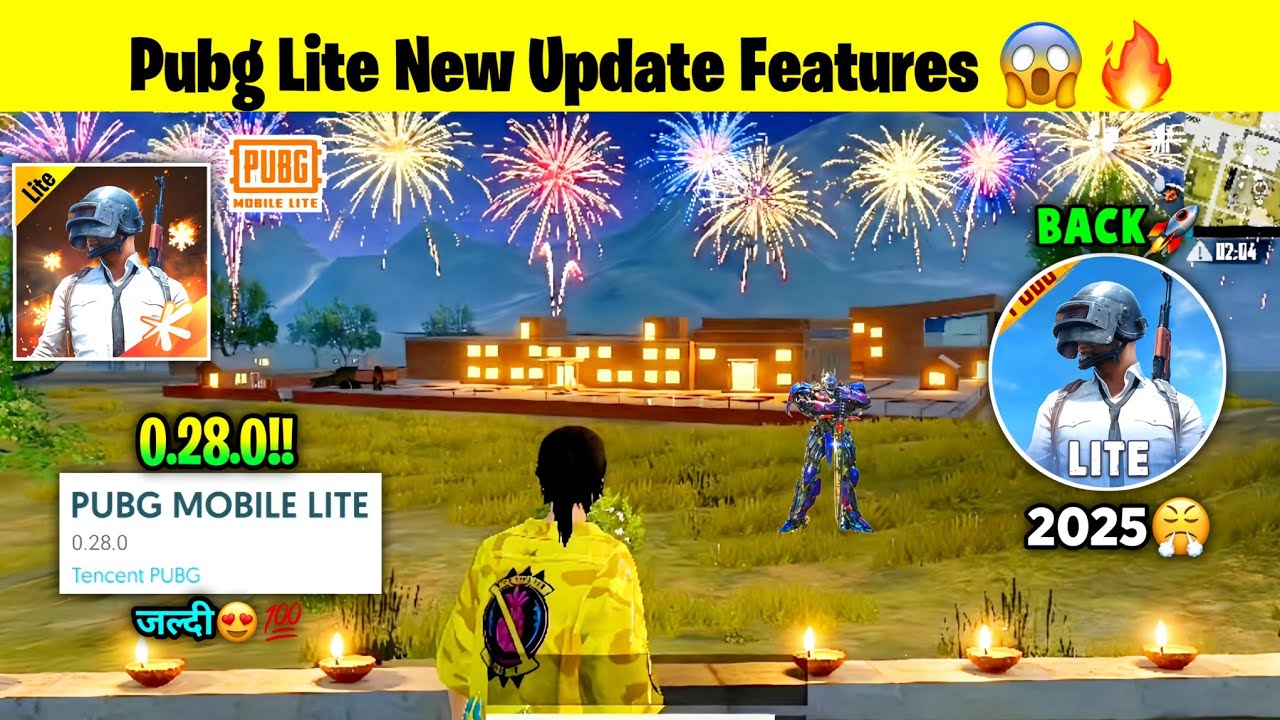 😱Pubg Lite 0.28.0🥶 New Update? Features 2025 Pubg Lite 0.28.0