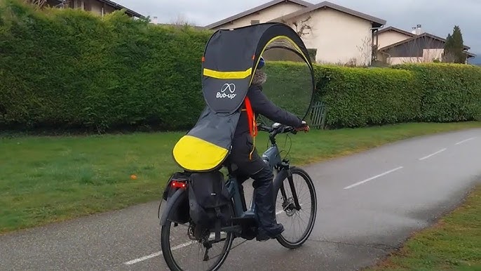 Bâche de pluie pour vélo longtail et Cargo – Bub-up by Rainjoy 