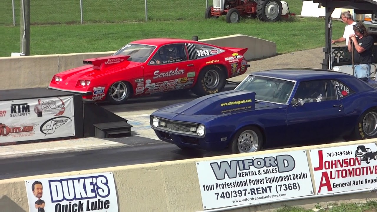 Mike's Camaro Super Street Drag Racing at Pacemaker Dragway YouTube