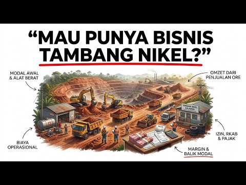 POV: Kamu Punya Tambang Nikel —  Auto Tajir Melintir?  Segini Uang yang Bisa Kamu Hasilkan