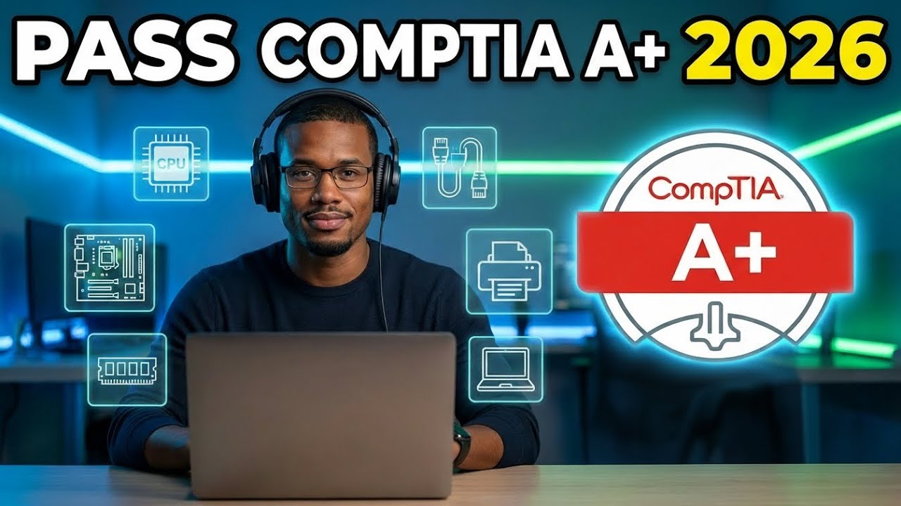 How To Pass The CompTIA A+ Core 1 220-1201 in 2026 - YouTube