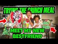 I Tried the Grinch Meal… But WHO Is My New Best Friend? 🤫💚