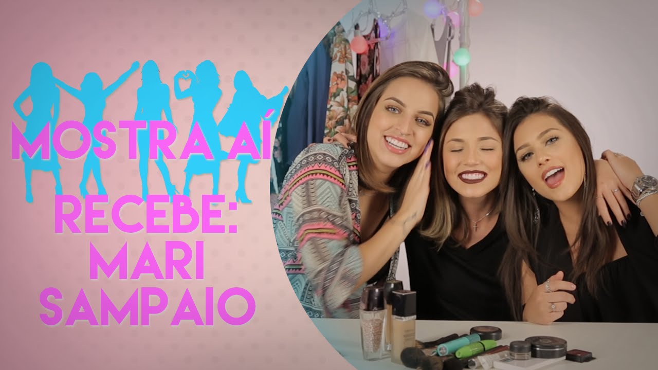 REVIRANDO A BOLSA, MAQUIAGENS E CELULAR DA MARIANA SAMPAIO | MOSTRA AÍ