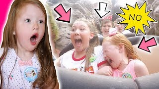 8 YEAR OLDS HILARIOUS REACTION TO EXTREME WATER RIDE! ISLAS 6th BIRTHDAY PART 2!