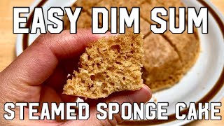 Steamed brown sugar cake - ma lai go | easy dim sum at home