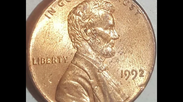 $ 25850 Super Rare 1992 Lincoln pennies that are worth a lot of money.