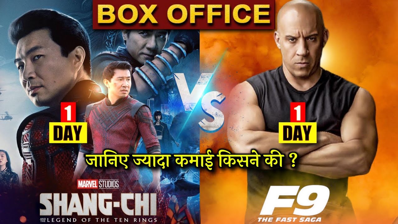 Box Office Collection, Shang-Chi And The Legend Of The Ten Rings, Fast & Furious 9, Fast9, India,