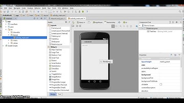 Android tutorials: Hello World in Android Studio