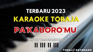 Karaoke Lagu Toraja-Pa'Kaboro'mu (Rista Tangirerung),Karaoke Lagu Terbaru 2023