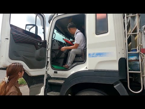 Xe Đầu Kéo Vlog Trải Nghiệm Công Việc Đi Mua Xe Cũ Hyundai Trago Cùng Giám Đốc Sương | #453