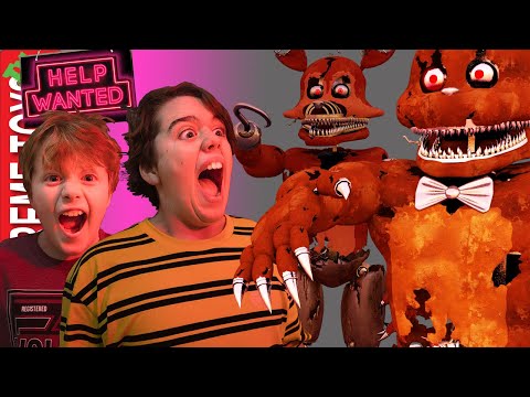 Halloween Nightmare with Five Nights At Freddy's Help Wanted! Jump Scare Ethan!