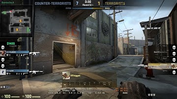 ESEA.net COTW: Pistol eco 1v4 ACE clutch on train