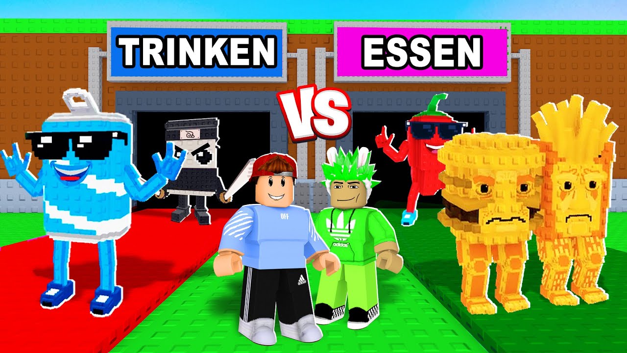 ESSEN vs TRINKEN BRAINROTS in Steal a Brainrot!