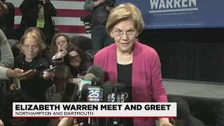 Senator Elizabeth Warren to visit western Mass. for meet and greet