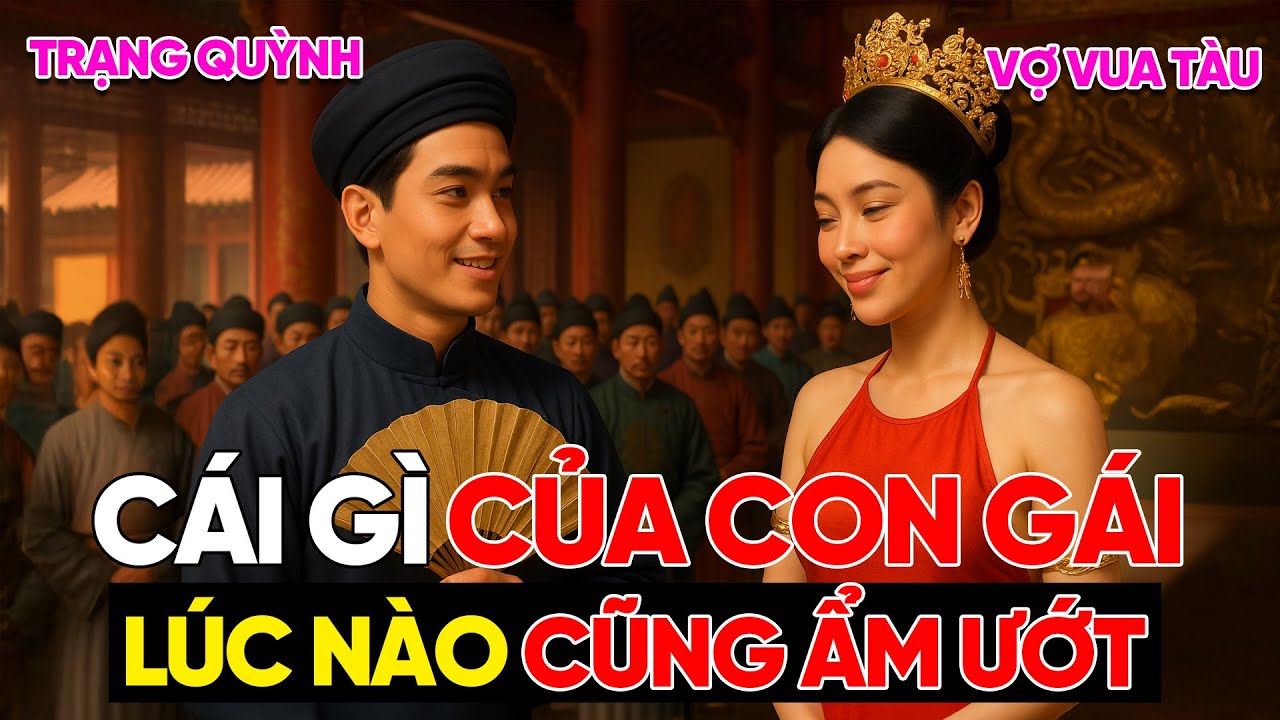 Cái Gì Của Người Con Gái Lúc Nào Cũng Ẩm Ướt? – Trạng Quỳnh Khiến Hoàng Hậu Tàu Đỏ Mặt Giữa Điện