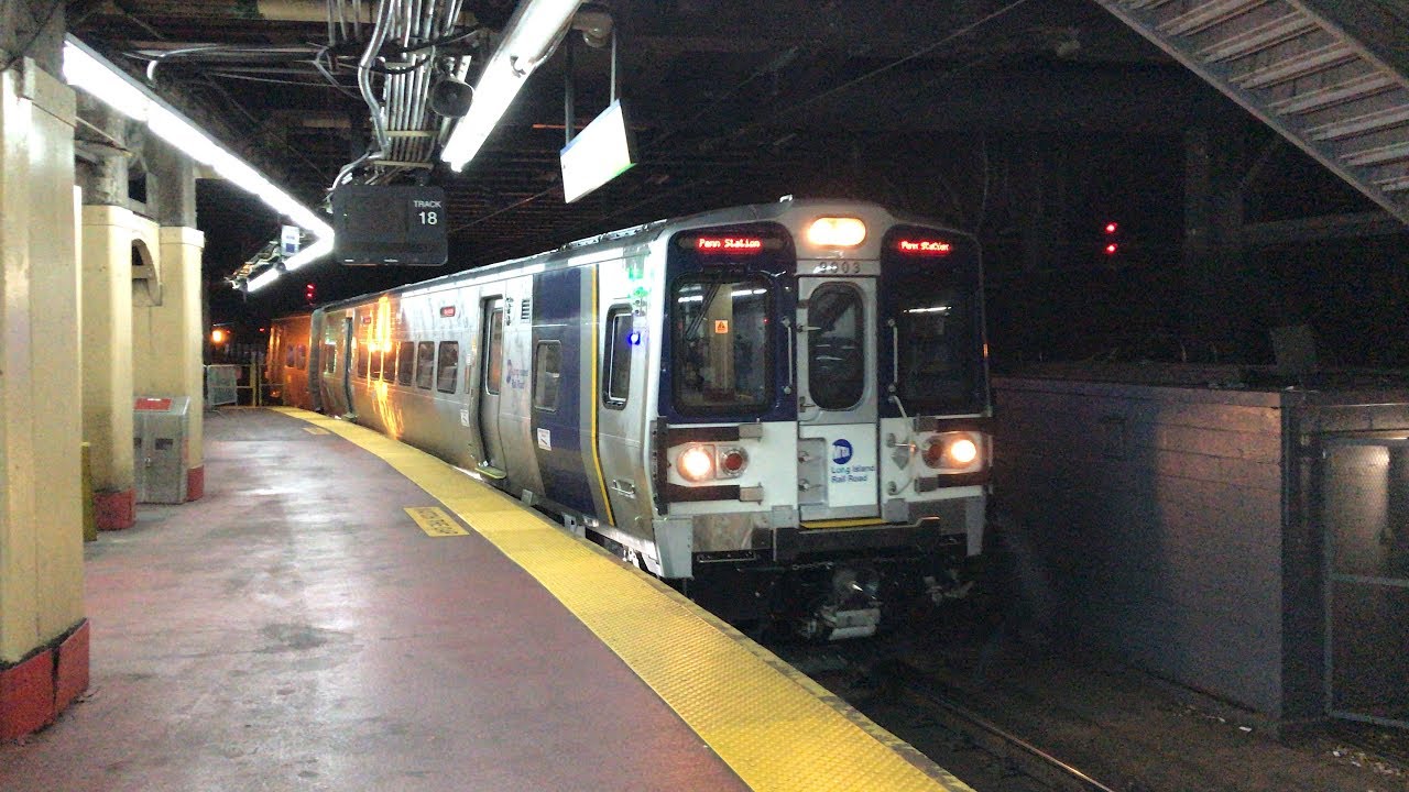 Riding MTA Long Island Rail Road [LIRR] Kawasaki M9 EMU on Train 860 ...