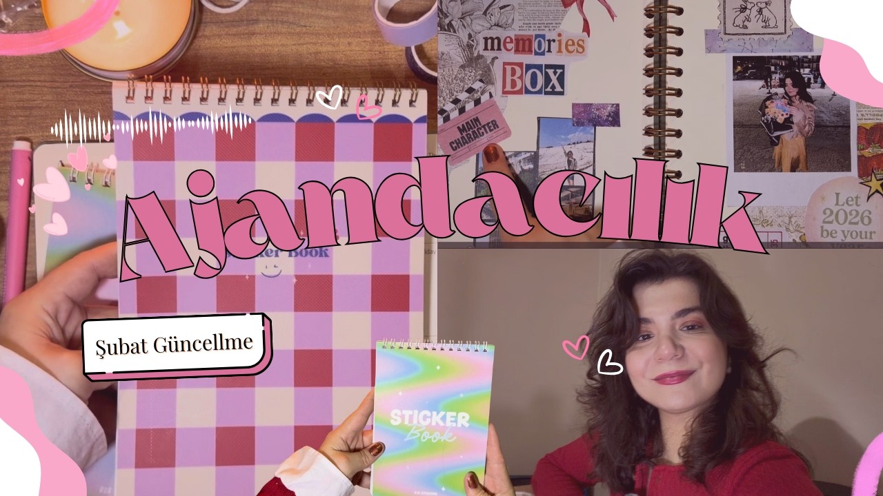 Şubat Ayı Ajandasını Birlikte Dolduralım | Ajanda Güncelleme 🧸🖊️