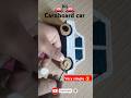 How to Make a Mini Sports Car from Cardboard 🔥 | DIY Project #Shorts"