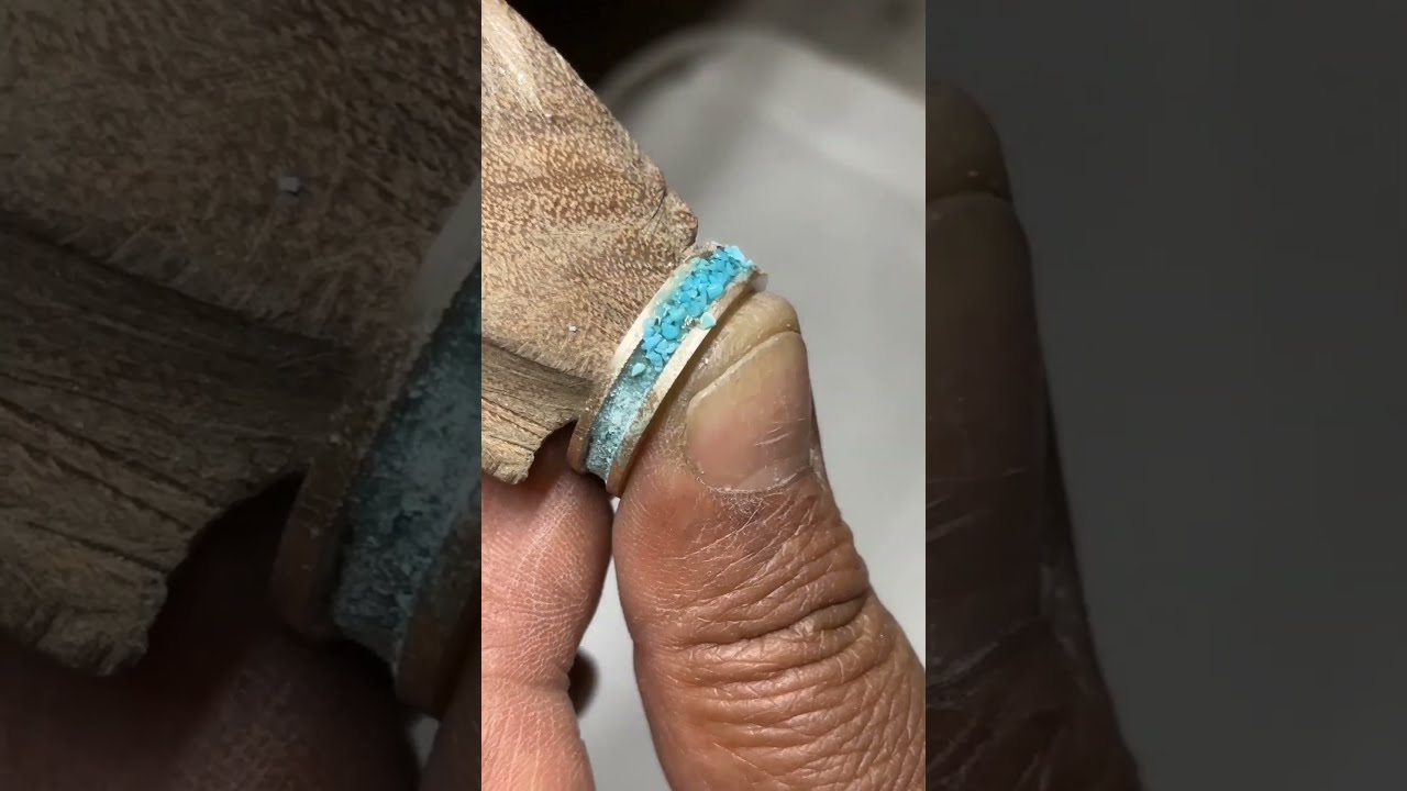 Suman Dhakhwa 【Making】Turquoise Powder Ring(スーマン Suman Dhakhwa 【Making】Turquoise Powder Ring(スーマン