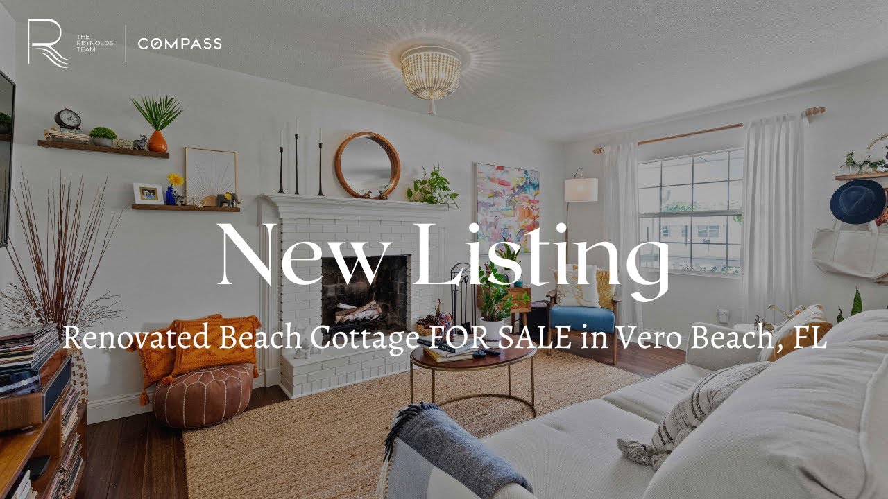 Beach Cottage For Sale in Vero Beach, FL YouTube